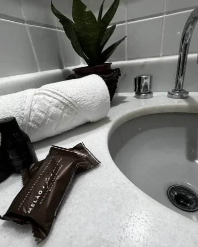 Pousada Bromélias Bangalô Family banheiro (2)